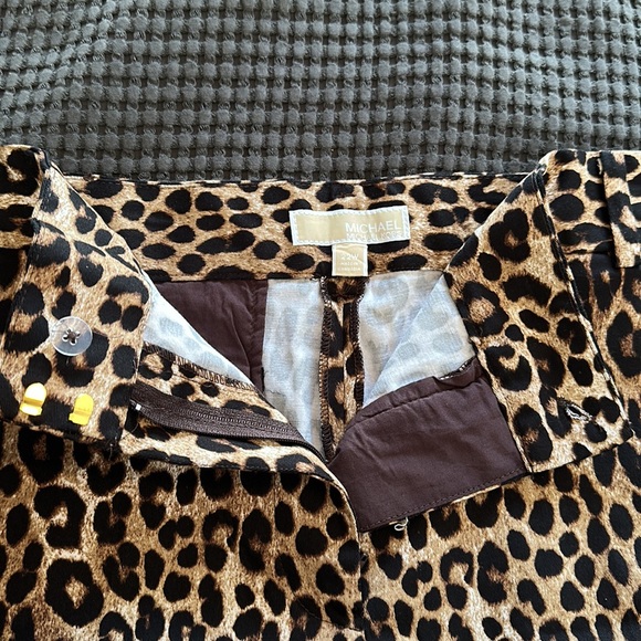 Michael Kors Cheetah Print Shorts 22W - Picture 8 of 8